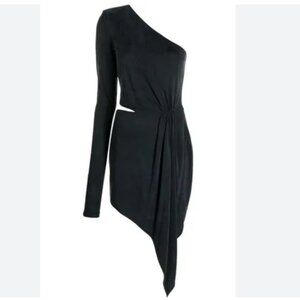 Gauge 81 "Suani" one shoulder Asymmetrical mini Dress